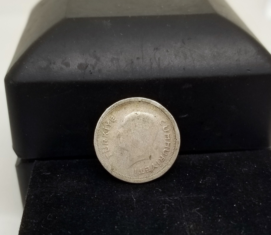 1936 YILI GÜMÜŞ 25 KURUŞ