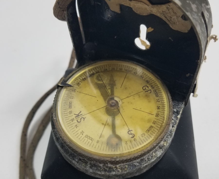 2. DÜNYA SAVAŞI DÖNEMİ ANTİKA İNGİLİZ YAPIMI PUSULA