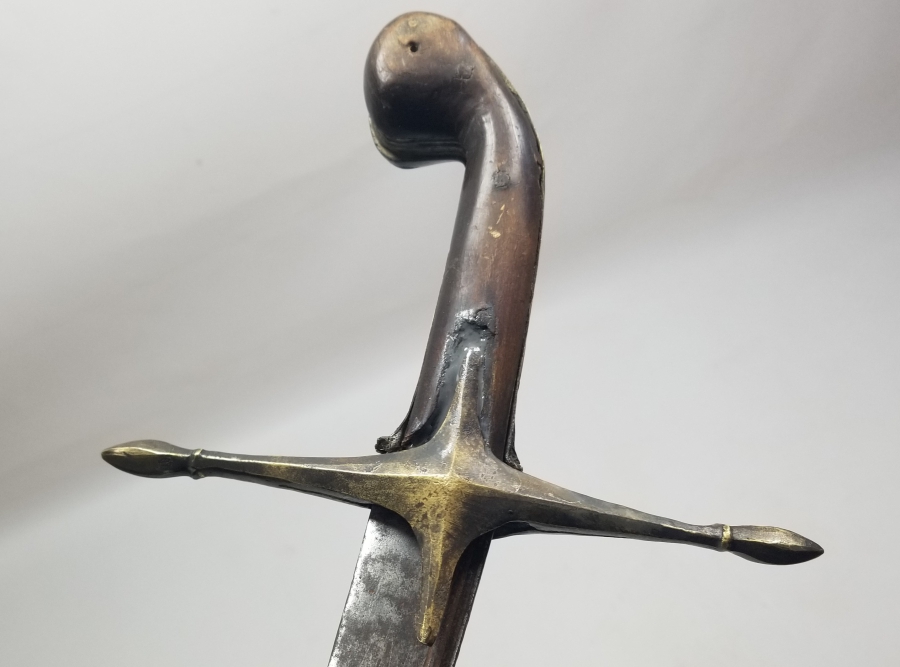 OSMANLI DÖNEMİ NADİR TİPTE AKINCI KILICI - EĞRİ KILIÇ - ŞİMŞİR