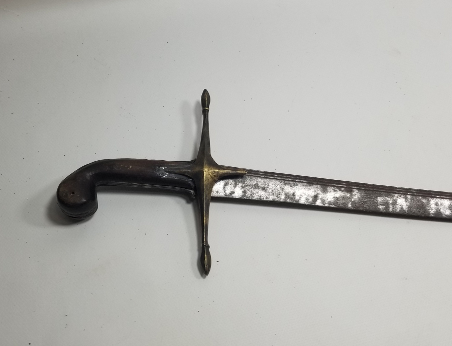 OSMANLI DÖNEMİ NADİR TİPTE AKINCI KILICI - EĞRİ KILIÇ - ŞİMŞİR