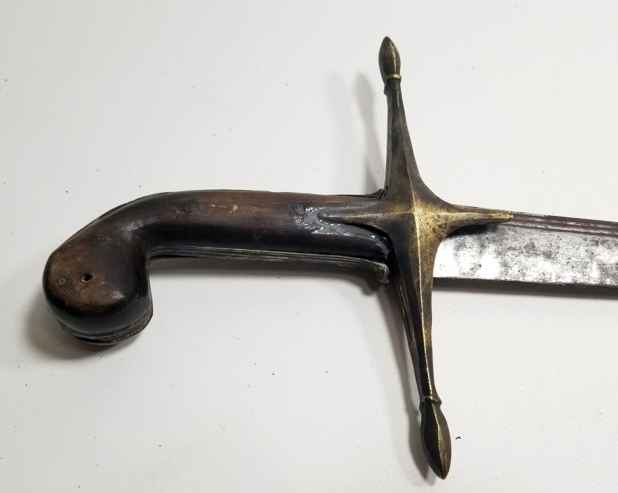 OSMANLI DÖNEMİ NADİR TİPTE AKINCI KILICI - EĞRİ KILIÇ - ŞİMŞİR