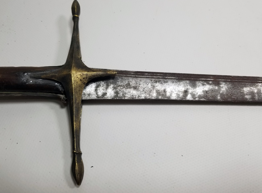 OSMANLI DÖNEMİ NADİR TİPTE AKINCI KILICI - EĞRİ KILIÇ - ŞİMŞİR