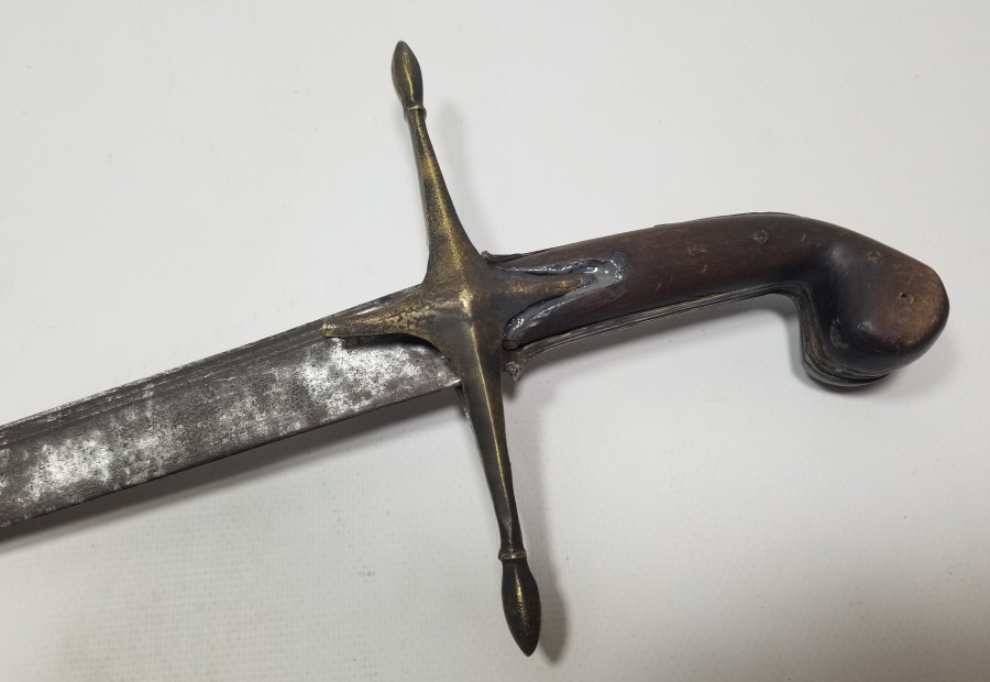 OSMANLI DÖNEMİ NADİR TİPTE AKINCI KILICI - EĞRİ KILIÇ - ŞİMŞİR