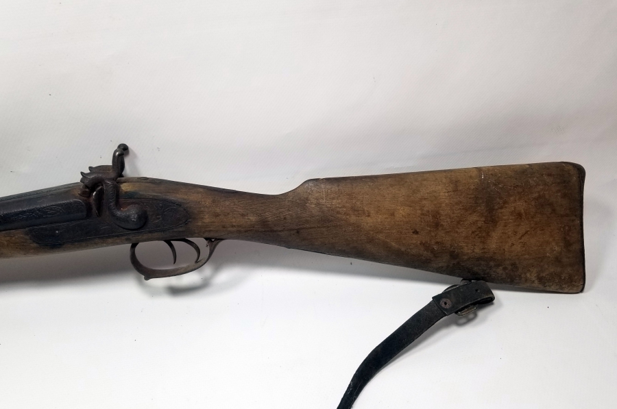 KALEM İŞÇİLİKLİ OSMANLI DÖNEMİ ÇİFT DOLMA TÜFEK