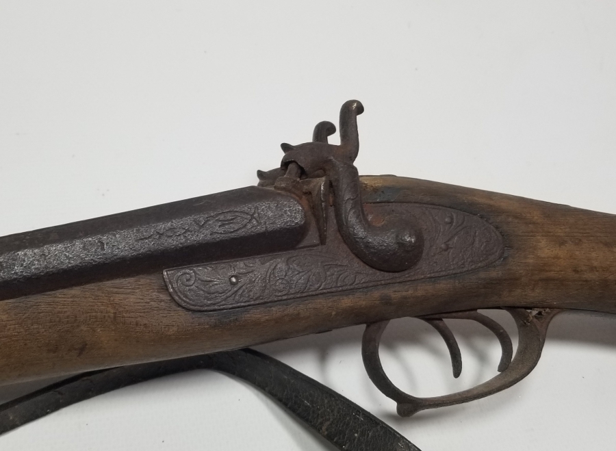 KALEM İŞÇİLİKLİ OSMANLI DÖNEMİ ÇİFT DOLMA TÜFEK