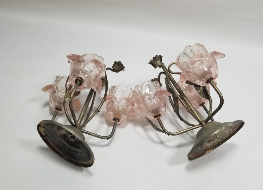 EL YAPIMI ANTİKA ÇİFT MUMLUK