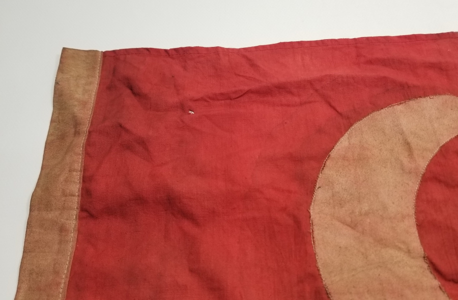 1. DÜNYA SAVAŞI DÖNEMİ PRİMİTİF FORMLU OSMANLI BAYRAK