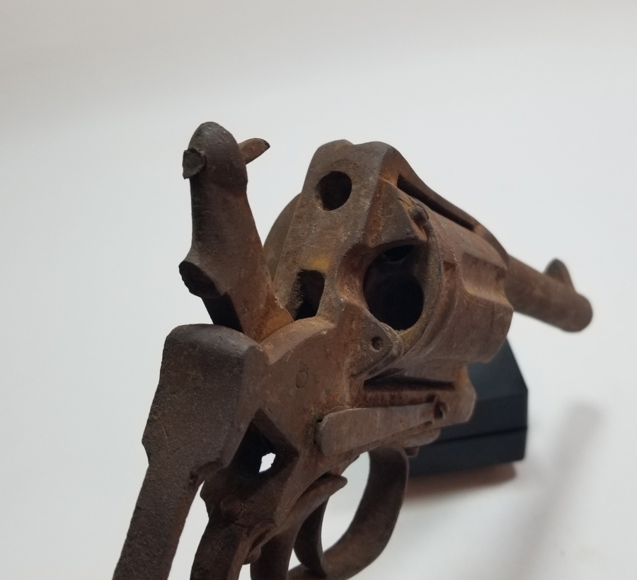 1. DÜNYA SAVAŞI DÖNEMİ OSMANLI SUBAY TABANCASI İSKELETİ