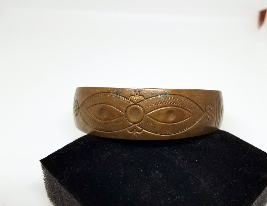 ÜZERİ AY YILDIZLI OSMANLI DÖNEMİ YEL - ROMATİZMA BİLEZİĞİ