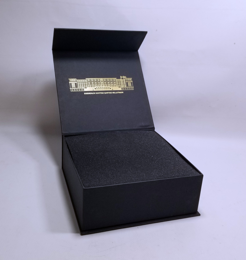 TBMM HATIRASI ALTIN VARAKLI ÇİFT FİNCAN TAKIMI