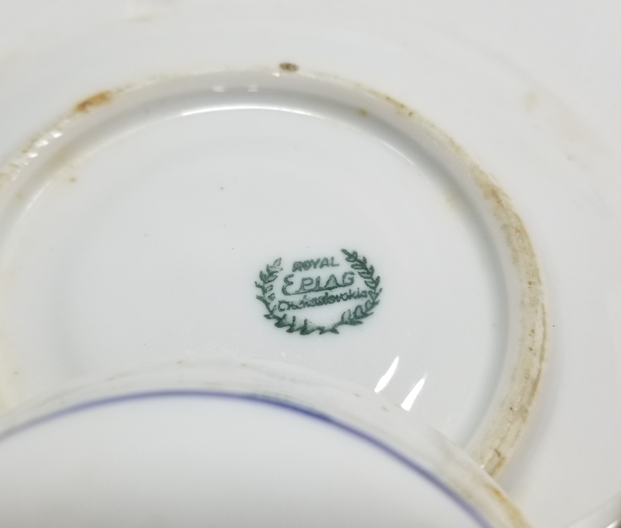 OSMANLI DÖNEMİ ÇİFT PORSELEN KAHVE TAKIMI