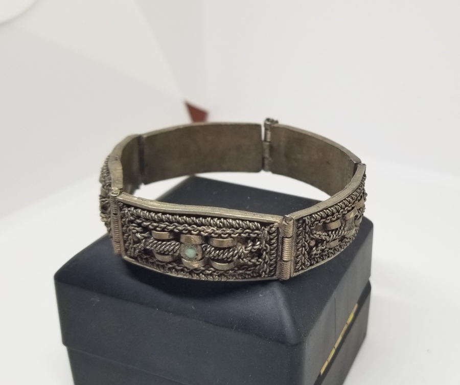 KABARTMA İŞÇİLİKLİ OSMANLI DÖNEMİ BİLEZİK - BİLEKLİK