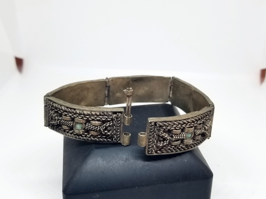 KABARTMA İŞÇİLİKLİ OSMANLI DÖNEMİ BİLEZİK - BİLEKLİK