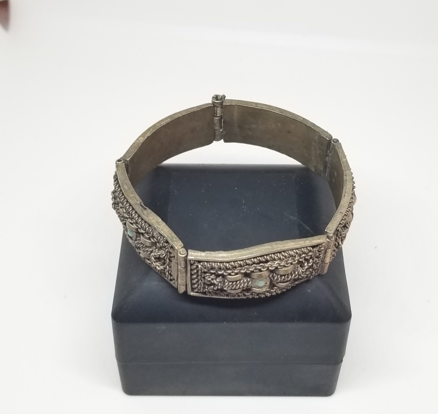 KABARTMA İŞÇİLİKLİ OSMANLI DÖNEMİ BİLEZİK - BİLEKLİK