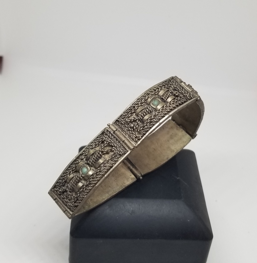 KABARTMA İŞÇİLİKLİ OSMANLI DÖNEMİ BİLEZİK - BİLEKLİK