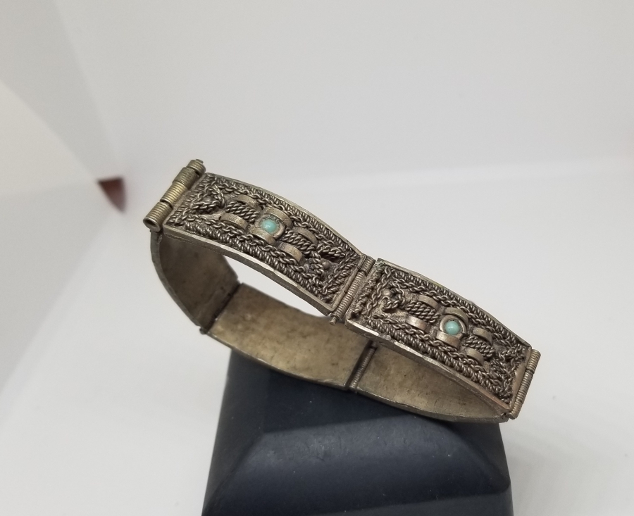 KABARTMA İŞÇİLİKLİ OSMANLI DÖNEMİ BİLEZİK - BİLEKLİK