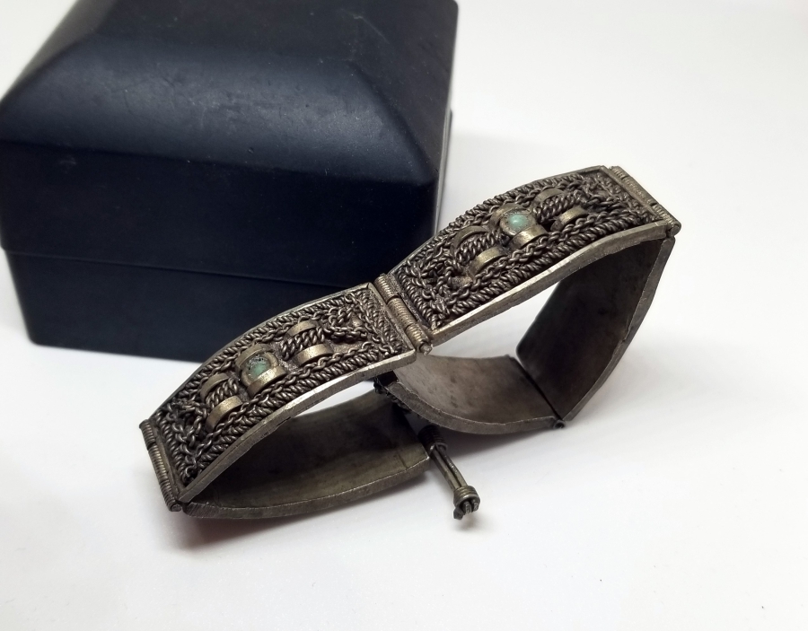 KABARTMA İŞÇİLİKLİ OSMANLI DÖNEMİ BİLEZİK - BİLEKLİK