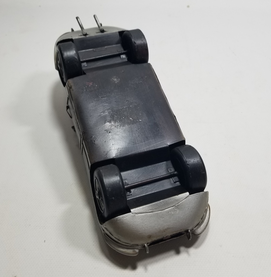 ANTİKA GÖRÜNÜMLÜ DEKORATİF METAL ARABA