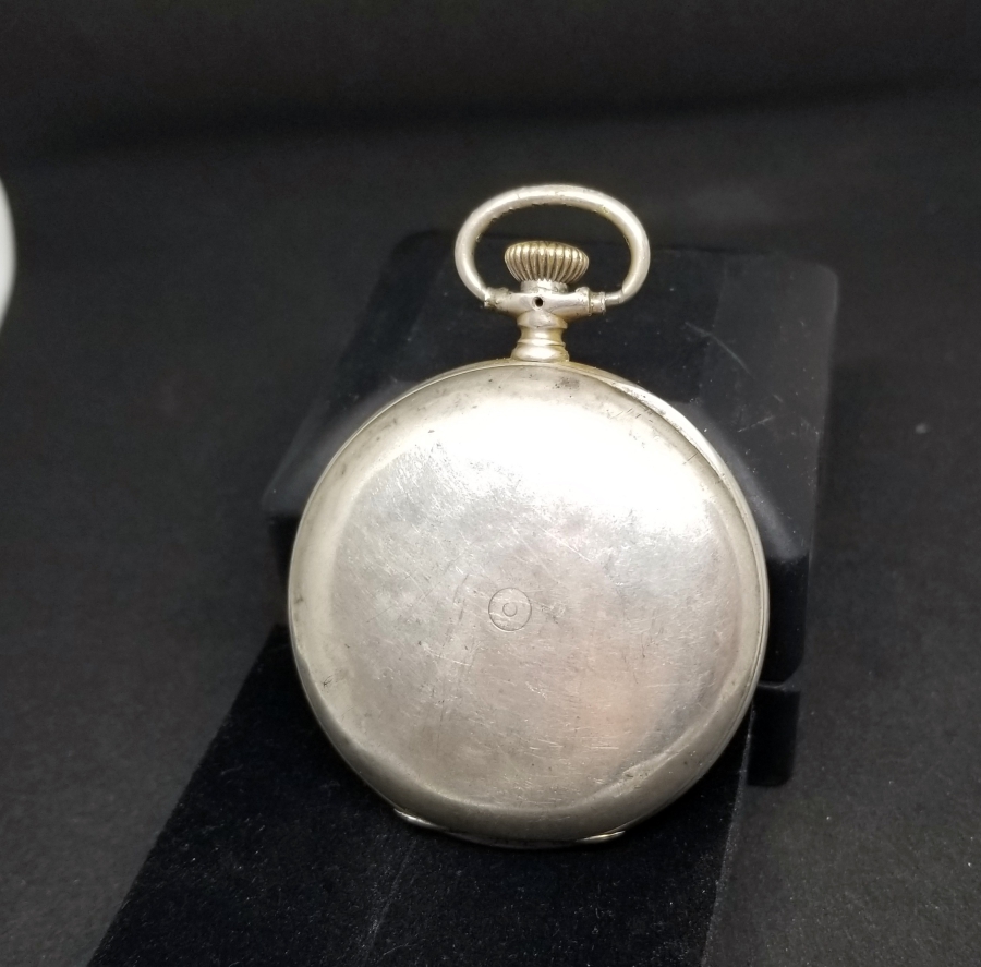 KADRANI ALTIN BEZELİ ÖZEL YAPIM AVCI KASA LONGINES CEP SAATİ