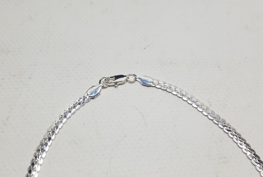 KABARTMA İŞÇİLİKLİ GÜMÜŞ ZİNCİR