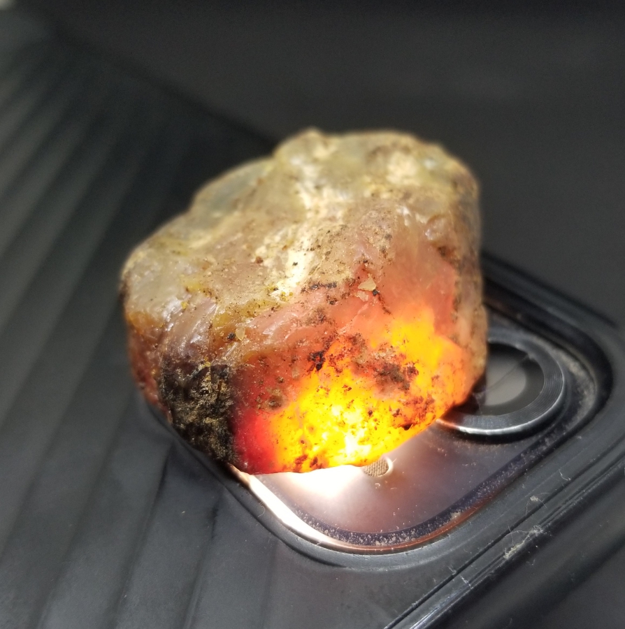 DAMLA KEHRİBARDAN YAPILMIŞ BROŞ