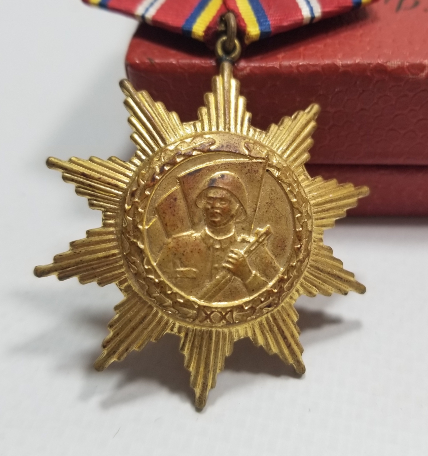 ORİJİNAL KUTUSUNDA 2. DÜNYA SAVAŞI HATIRASI SOVYET MADALYA