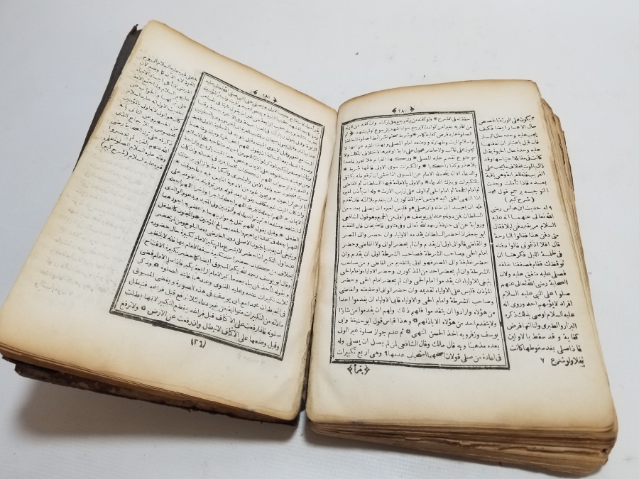 OSMANLI DÖNEMİ CEYLAN DERİSİ CİLDİNDE BASKI HALEBİ SAĞİR