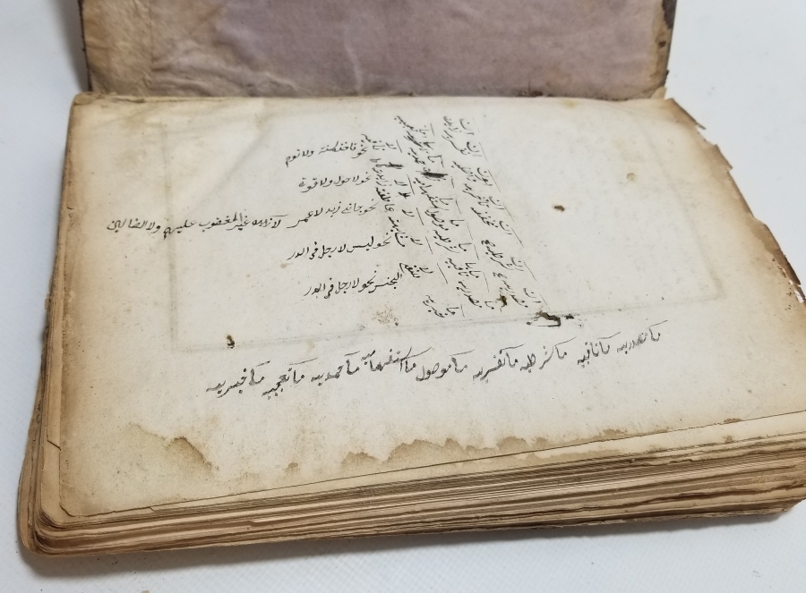 OSMANLI DÖNEMİ CEYLAN DERİSİ CİLDİNDE BASKI HALEBİ SAĞİR