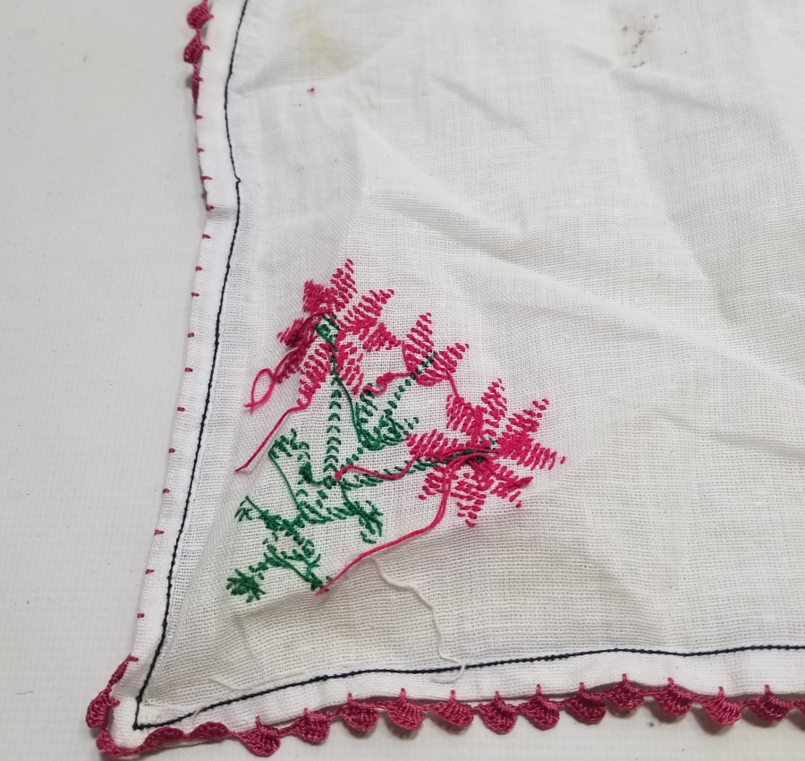 OSMANLI DÖNEMİ KANAVİÇE İŞÇİLİKLİ GELİN ÇEVRESİ