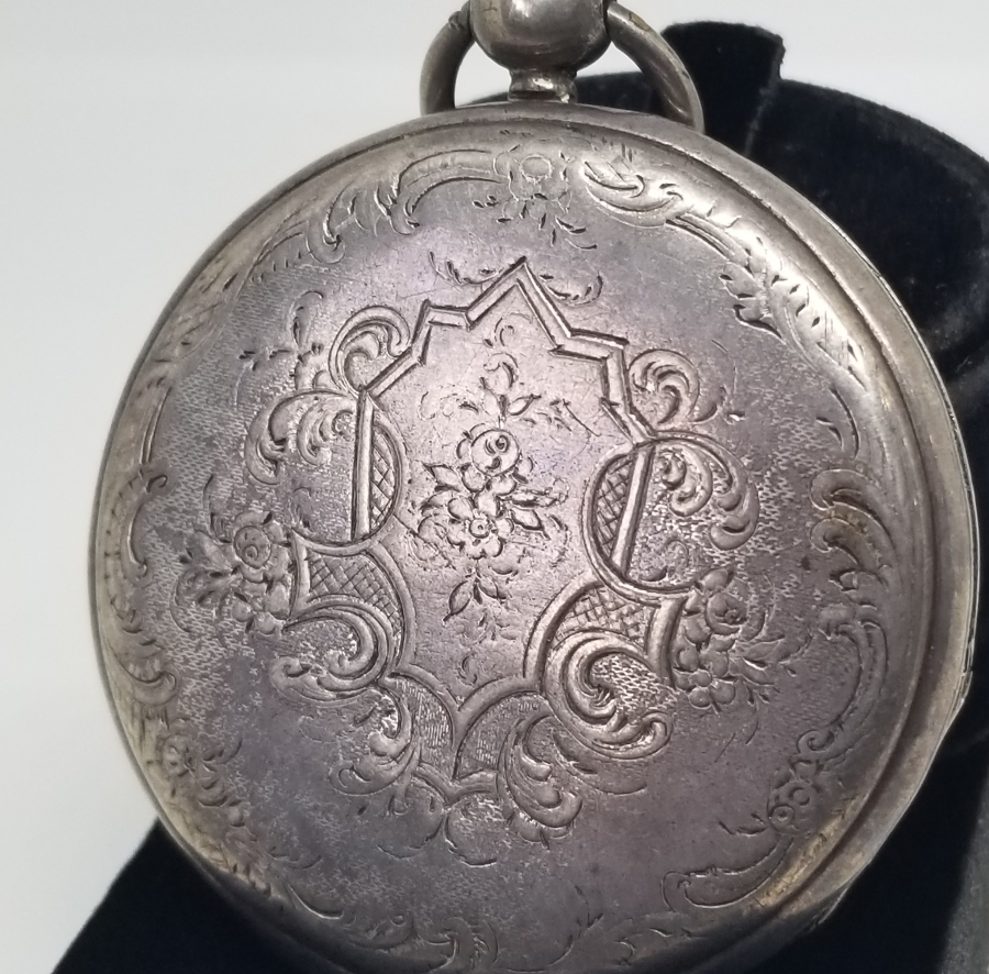 OSMANLI DÖNEMİ GÜMÜŞ KASA CEP SAATİ