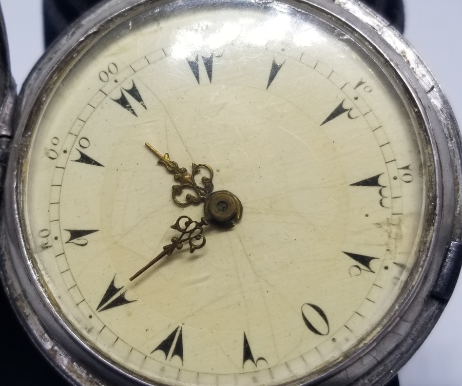 OSMANLI DÖNEMİ GÜMÜŞ KASA CEP SAATİ