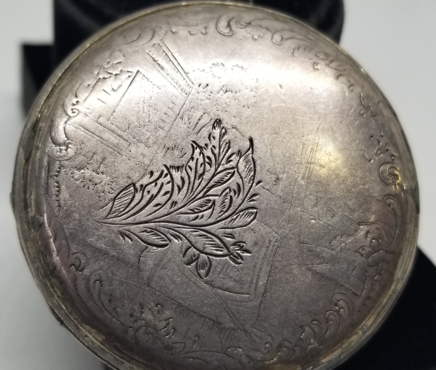 OSMANLI DÖNEMİ GÜMÜŞ KASA CEP SAATİ