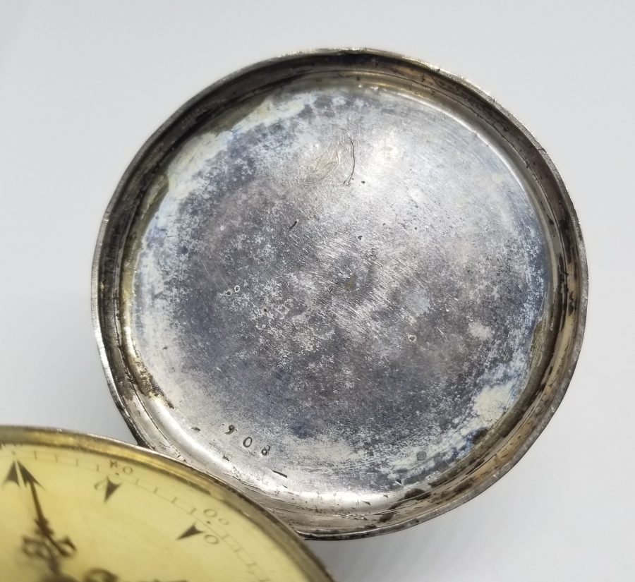 OSMANLI DÖNEMİ GÜMÜŞ KASA CEP SAATİ