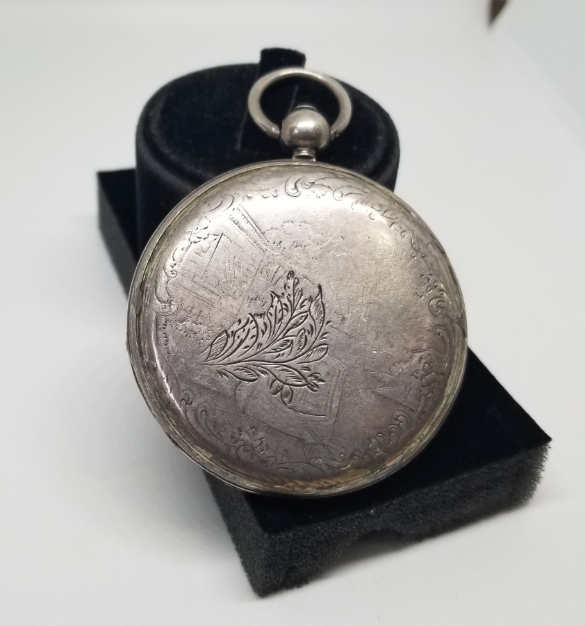 OSMANLI DÖNEMİ GÜMÜŞ KASA CEP SAATİ