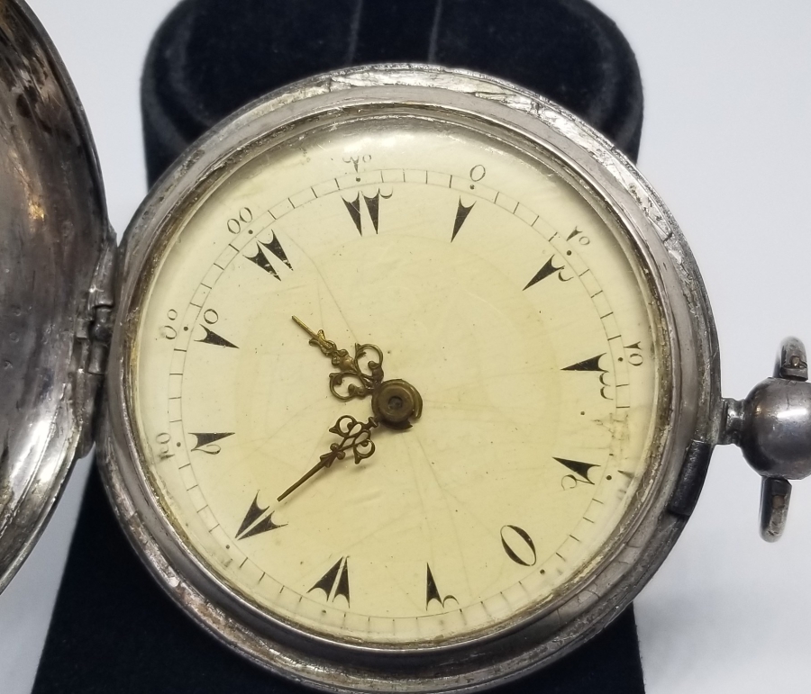 OSMANLI DÖNEMİ GÜMÜŞ KASA CEP SAATİ