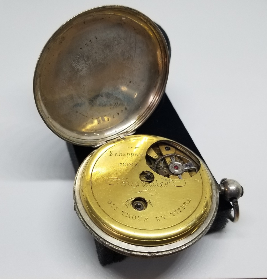 OSMANLI DÖNEMİ GÜMÜŞ KASA CEP SAATİ