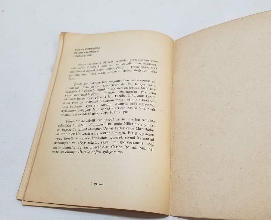 1966 TARİHLİ ANTİKA KİTAP