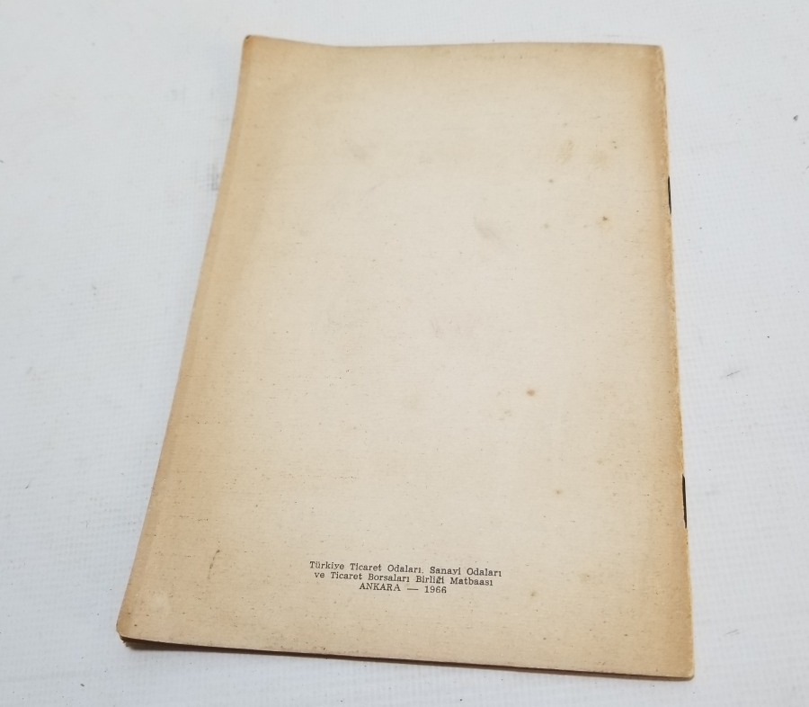 1966 TARİHLİ ANTİKA KİTAP