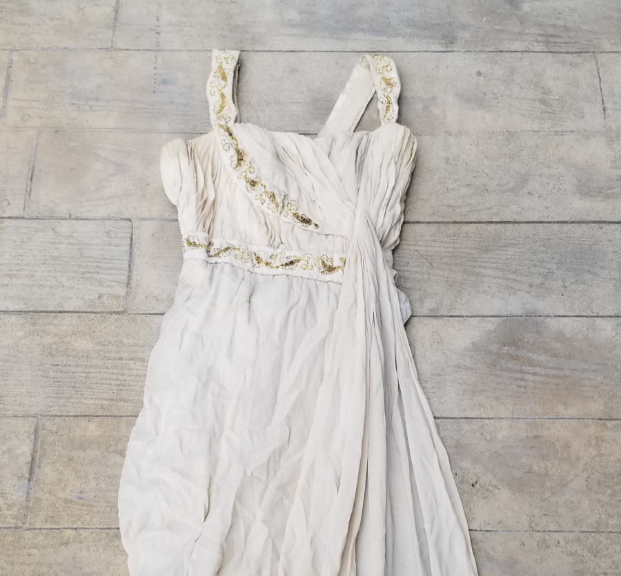 EL YAPIMI ANTİKA RUM GELİNLİK