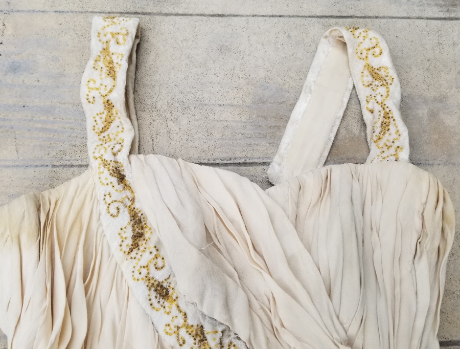 EL YAPIMI ANTİKA RUM GELİNLİK