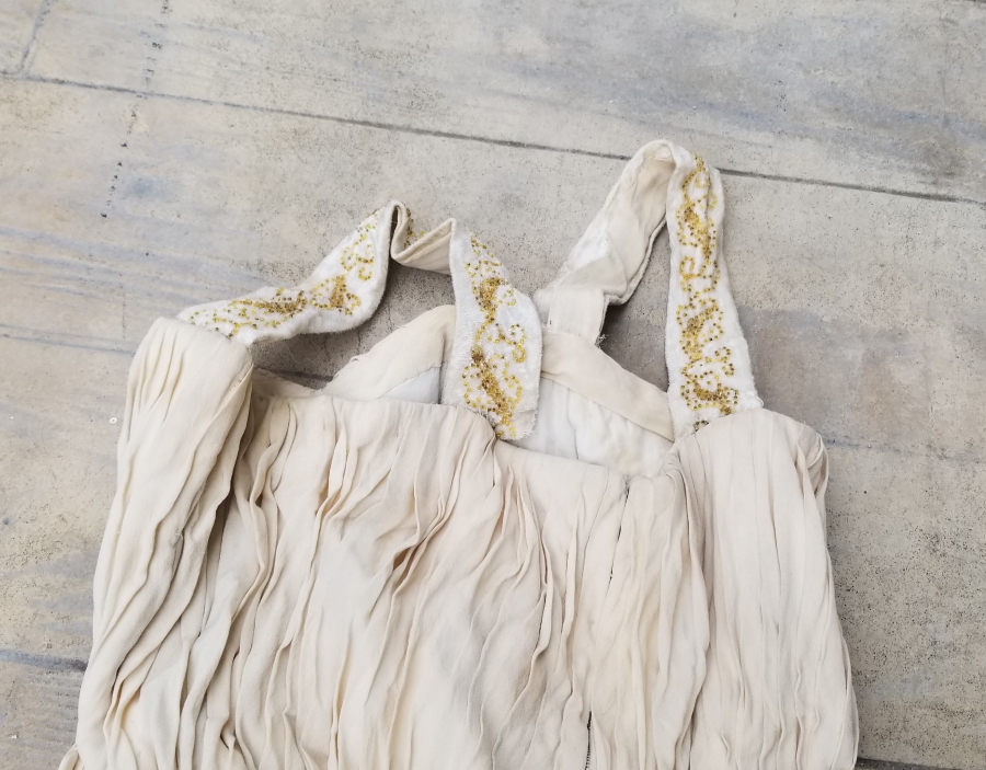 EL YAPIMI ANTİKA RUM GELİNLİK