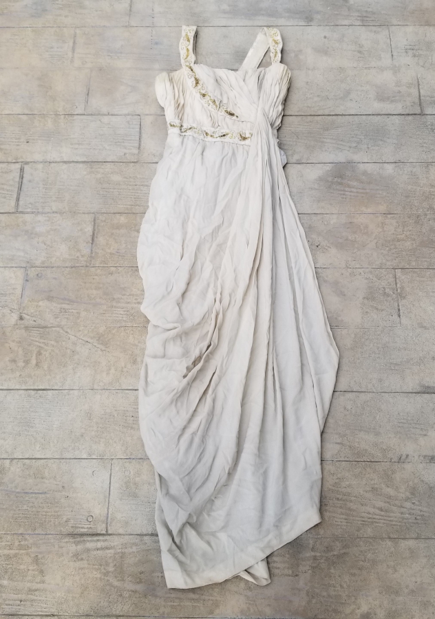 EL YAPIMI ANTİKA RUM GELİNLİK