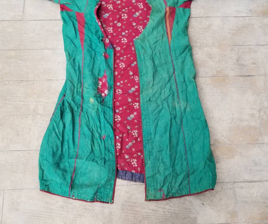 OSMANLI DÖNEMİ EL YAPIMI HIRKA - ÜÇETEK