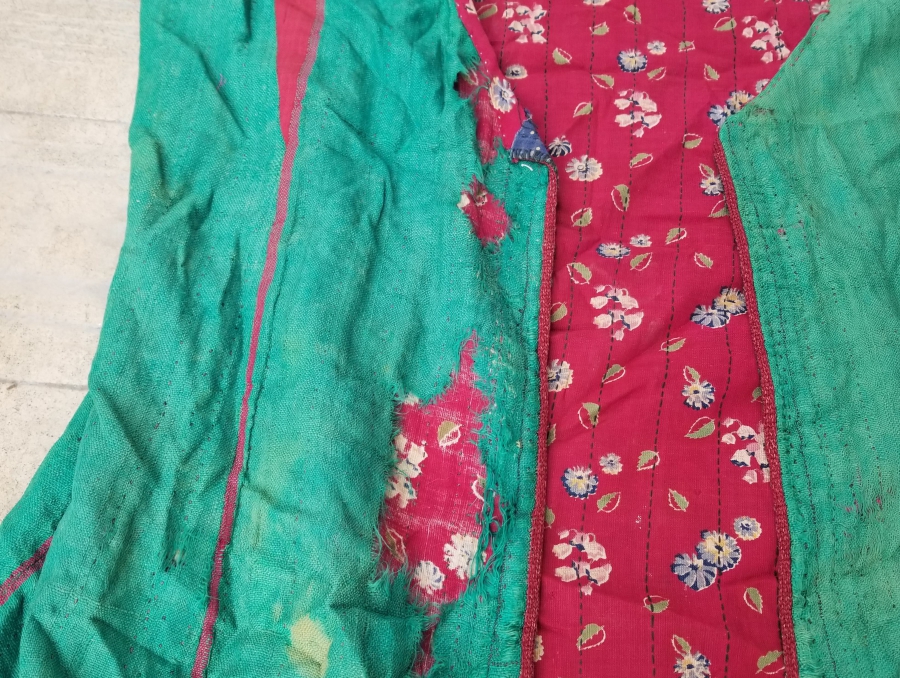 OSMANLI DÖNEMİ EL YAPIMI HIRKA - ÜÇETEK