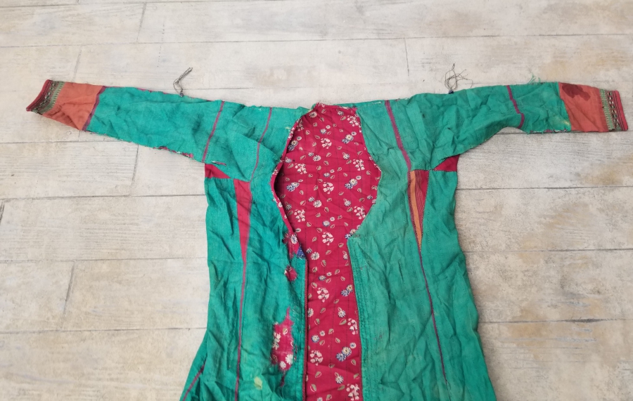 OSMANLI DÖNEMİ EL YAPIMI HIRKA - ÜÇETEK