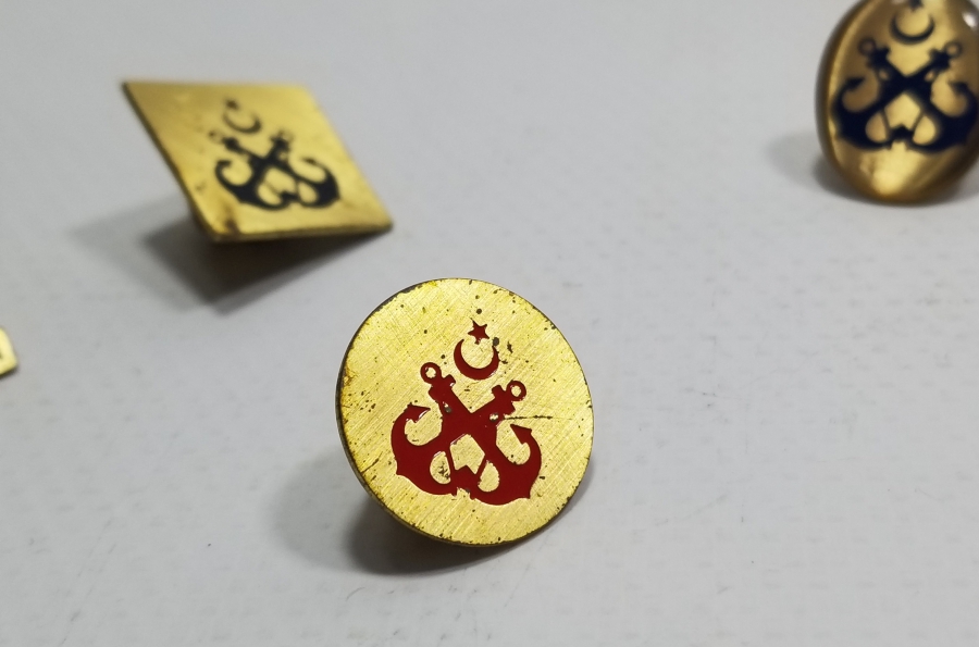 DENİZCİLİK KONULU ANTİKA ROZET LOTU