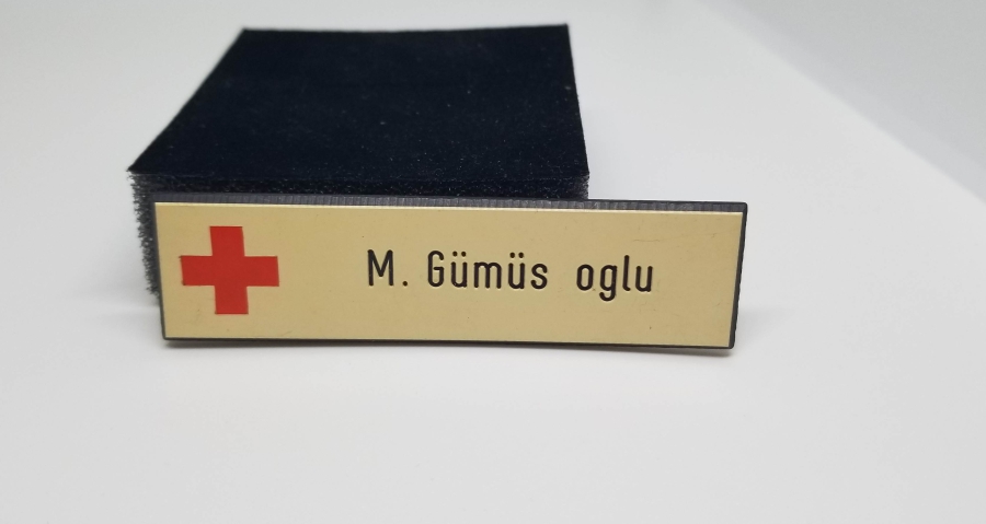 ANTİKA KIZILHAÇ GÖNÜLLÜSÜ YAKA KARTI