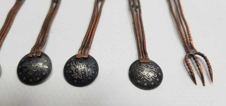 OSMANLI DÖNEMİ ÇAY KAŞIĞI SETİ TAKIMI