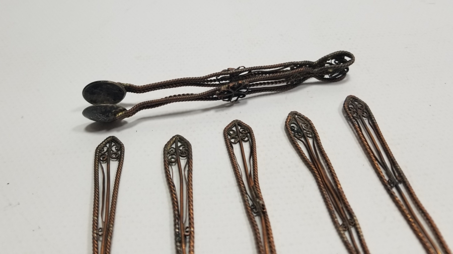 OSMANLI DÖNEMİ ÇAY KAŞIĞI SETİ TAKIMI