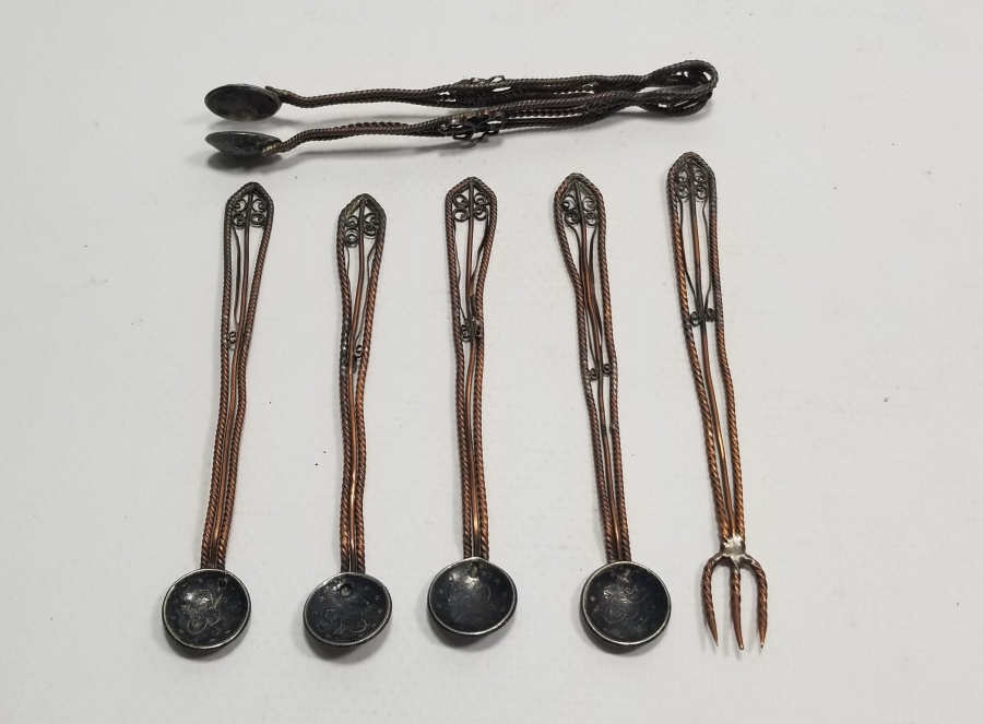 OSMANLI DÖNEMİ ÇAY KAŞIĞI SETİ TAKIMI